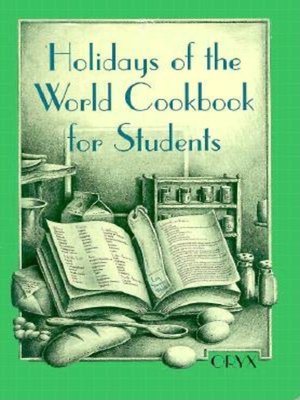 cover image of Holidays of the World Cookbook for Students